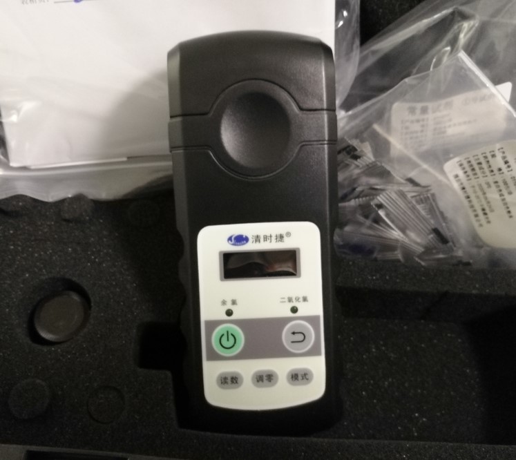 Q-CL501余氯?二氧化氯五參數(shù)快速檢測儀清時捷